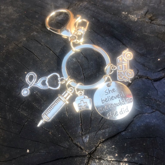 Holiday season gift Nurse/Doctor keychains - Picture 2 of 8